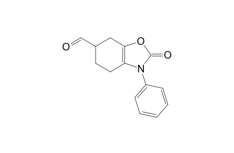 2-keto-3-phenyl-4,5,6,7-tetrahydro-1,3-benzoxazole-6-carbaldehyde