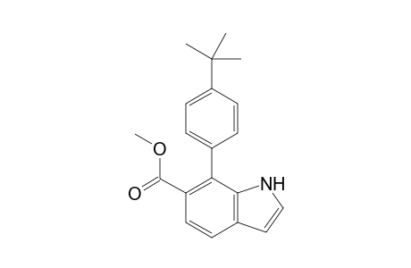 Methyl 7-[4-(tert-butyl)phenyl]-1H-indole-6-carboxylate