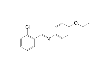 N-(o-chlorobenzylidene)-p-phenetidine
