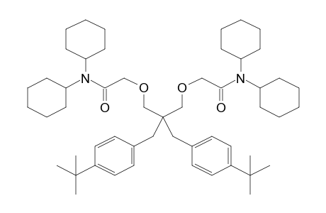 2-(2,2-Bis(4-tert-butylbenzyl)-3-[2-(dicyclohexylamino)-2-oxoethoxy]propoxy)-N,N-dicyclohexylacetamide