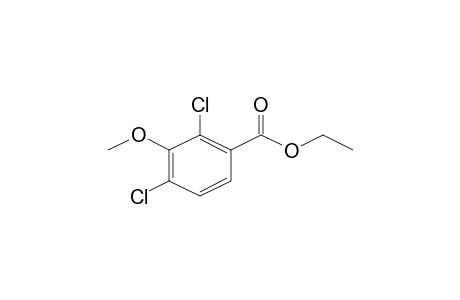 2,4-Dichloro-3-methoxybenzoic acid, ethyl ester