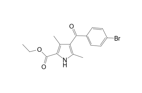 Ethyl 4-(4-bromobenzoyl)-3,5-dimethyl-1H-pyrrole-2-carboxylate