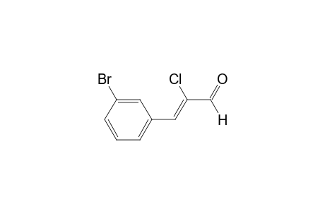 2-Propenal, 3-(3-bromophenyl)-2-chloro-