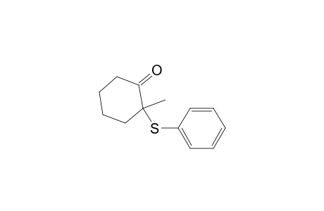 2-Methyl-2-(phenylsulfanyl)cyclohexanone