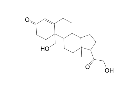 Pregn-4-ene-3,20-dione, 19,21-dihydroxy-