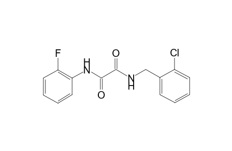 N-(2-chlorobenzyl)-N'-(2-fluorophenyl)oxamide