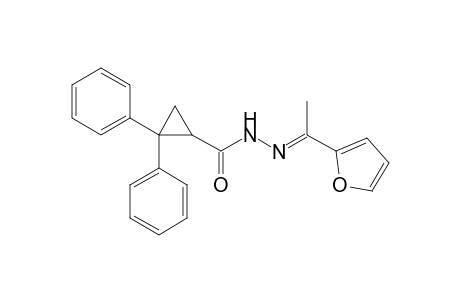 N'-[(E)-1-(2-Furyl)ethylidene]-2,2-diphenylcyclopropanecarbohydrazide