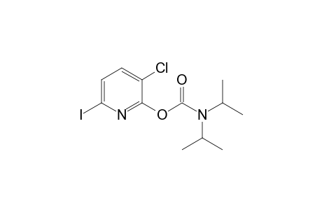 N,N-diisopropyl-3-chloro-6-iodo-2-pyridyl O-carbamate