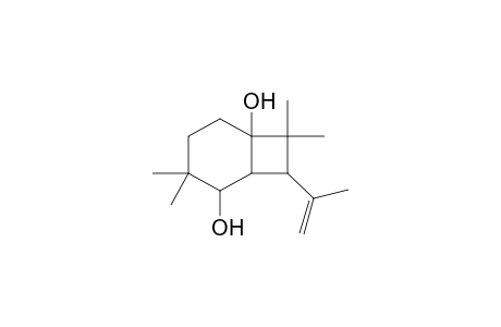 3,3,7,7-tetramethyl-8-(1-methylethenyl)bicyclo[4.2.0]octane-2,6-diol