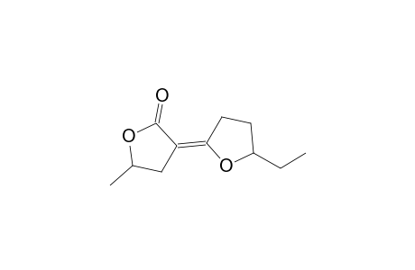 (E)-5-Ethyl-5'-methyl-2'-oxotetrahydro[2,3']-bifuranylidene