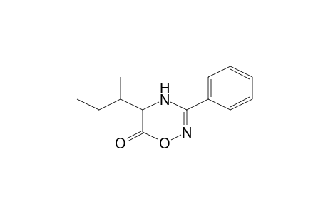 [1,2,4]Oxadiazin-6-one, 4,5-dihydro-5-(1-methylpropyl)-3-phenyl-
