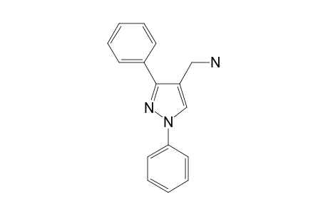 (1,3-Diphenyl-1H-pyrazol-4-yl)methylamine