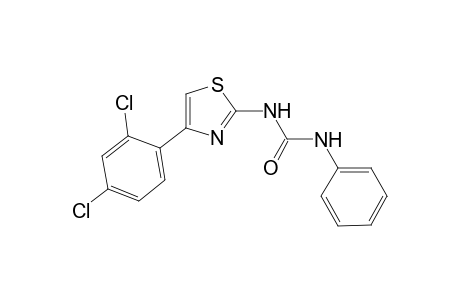 urea, N-[4-(2,4-dichlorophenyl)-2-thiazolyl]-N'-phenyl-