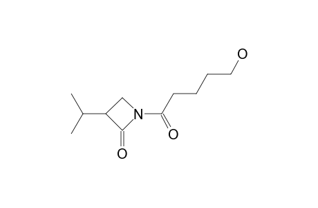 3-(1-METHYLETHYL)-1-(5-HYDROXY-1-OXOPENTYL)-2-AZETIDINONE