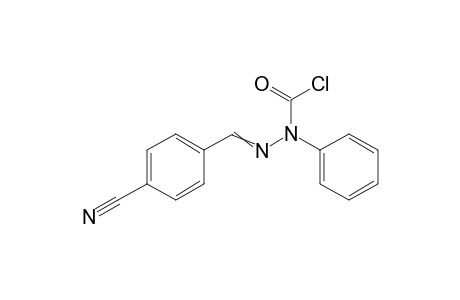 4-Cyanobenzaldehyde alpha-chloroformylphenylhydrazone