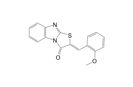 (2Z)-2-(2-Methoxybenzylidene)[1,3]thiazolo[3,2-a]benzimidazol-3(2H)-one