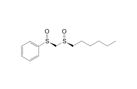 [(R)-[(S)-hexylsulfinyl]methylsulfinyl]benzene