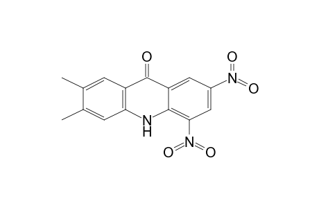 2,3-Dimethyl-5,7-dinitro-10H-acridin-9-one