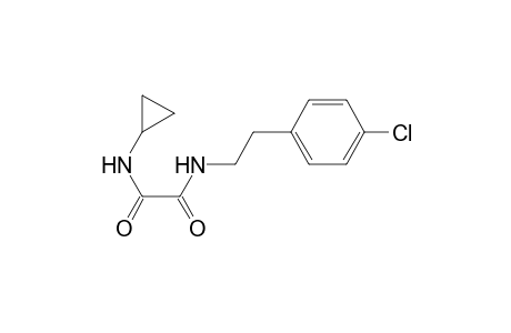 Oxamide, N-[2-(4-chlorophenyl)ethyl]-N'-cyclopropyl-