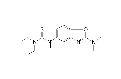N'-[2-(dimethylamino)-1,3-benzoxazol-5-yl]-N,N-diethylthiourea