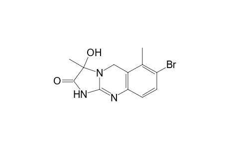 Imidazo[2,1-b]quinazolin-2(3H)-one, 7-bromo-1,5-dihydro-3-hydroxy-3,6-dimethyl-