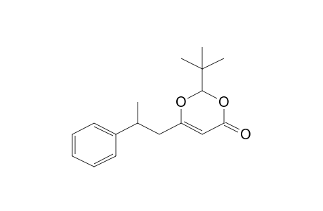 2-t-Butyl-6-(2-phenylpropyl)[1,3]dioxin-4-one