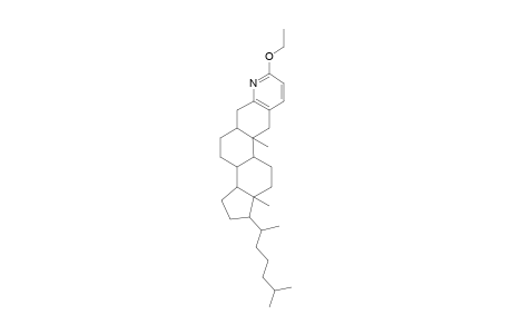 Cholest-2-eno[3,2-b]pyridine, 2'-ethoxy-