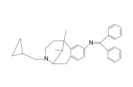 2-Methano-3-benzazocin-8-amine, 3-(cyclopropylmethyl)-N-(diphenylmethylene)-1,2,3,4,5,6-hexahydro-6,11-dimethyl