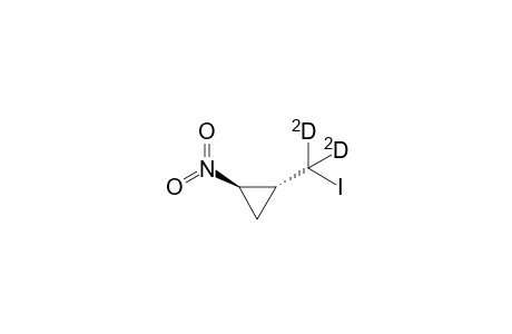 TRANS-1-(DIDEUTERIOIODOMETHYL)-2-NITROCYCLOPROPANE