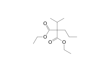 Propanedioic acid, (1-methylethyl)propyl-, diethyl ester