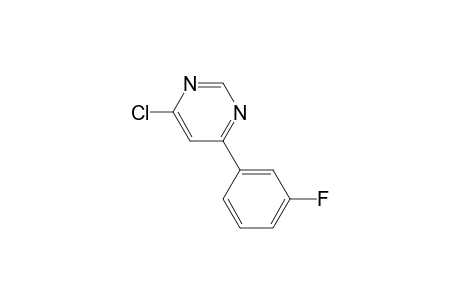 4-META-FLUOROPHENYL-6-CHLOROPYRIMIDINE