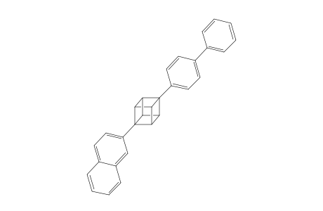 1-(p-Biphenyl)-4-(2'-naphthyl)cubane