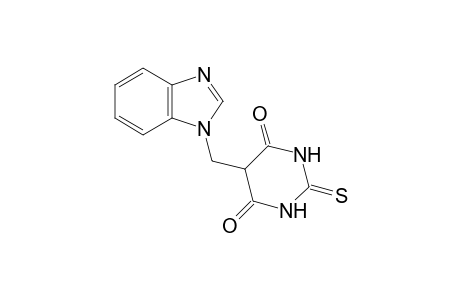 5-[(1H-Benzo[d]imidazol-1-yl)methyl]-2-thioxodihydropyramidine-4,6(1H,5H)-dione