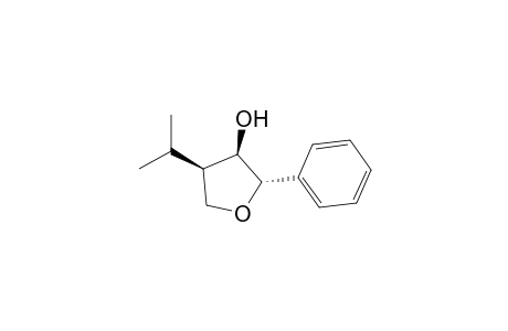 (2S,3R,4R)-2-phenyl-4-propan-2-yl-3-oxolanol