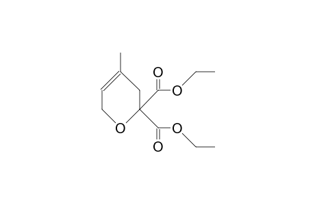 2,2-DIETHOXYCARBONYL-4-METHYL-3,6-DIHYDRO-2H-PYRAN