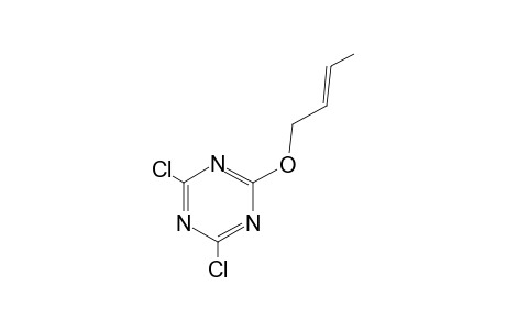 2-[(E)-but-2-enoxy]-4,6-bis(chloranyl)-1,3,5-triazine