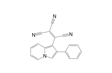 2-(2-phenyl-1-indolizinyl)ethene-1,1,2-tricarbonitrile