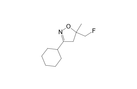 3-Cyclohexyl-5-(fluoromethyl)-5-methyl-4,5-dihydroisoxazole