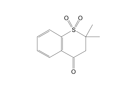 2,2-DIMETYHL-THIOCHROMAN-4-ON-1,1-DIOXID