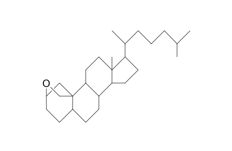 2b,19-Epoxy-5a-cholestane