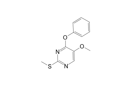 5-METHOXY-2-METHYLTHIO-4-PHENOXYPYRIMIDINE