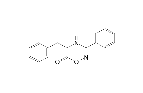 3-Phenyl-5-(phenylmethyl)-2,5-dihydro-1,2,4-oxadiazin-6-one