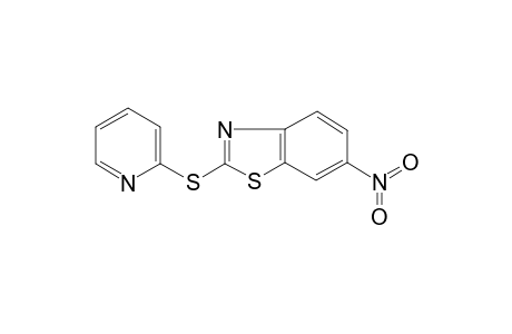 6-Nitro-2-(2-pyridinylsulfanyl)-1,3-benzothiazole