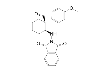 (1S,2S)-2-((1,3-dioxoisoindolin-2-yl)amino)-1-(4-methoxyphenyl)cyclohexanecarbaldehyde