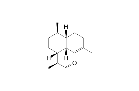 (2S)-2-[(1R,4R,4aS,8aS)-4,7-dimethyl-1,2,3,4,4a,5,6,8a-octahydronaphthalen-1-yl]propanal