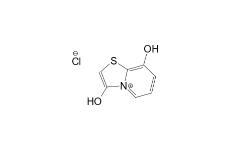 [1,3]thiazolo[3,2-a]pyridin-4-ium-3,8-diol chloride