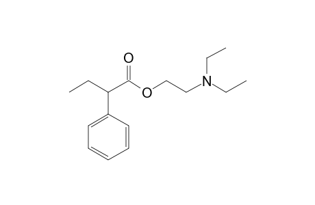 2-(Diethylamino)ethyl 2-phenylbutyrate