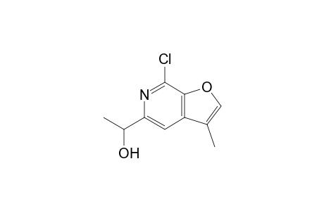 1-(7-chloranyl-3-methyl-furo[2,3-c]pyridin-5-yl)ethanol