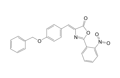 4-(4-Benzyloxy-benzylidene)-2-(2-nitro-phenyl)-4H-oxazol-5-one