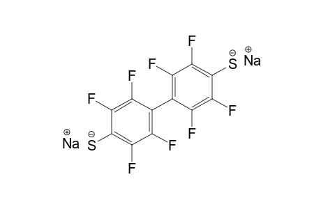 2,2',3,3',5,5',6,6'-octafluoro-4,4'-biphenyldithiol, disodium salt